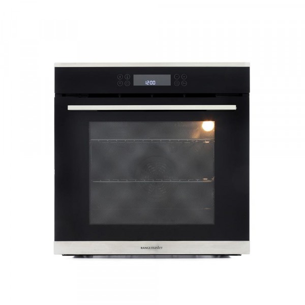 Rangemaster RMB610BL/SS Stainless Steel Single Built In Electric Oven