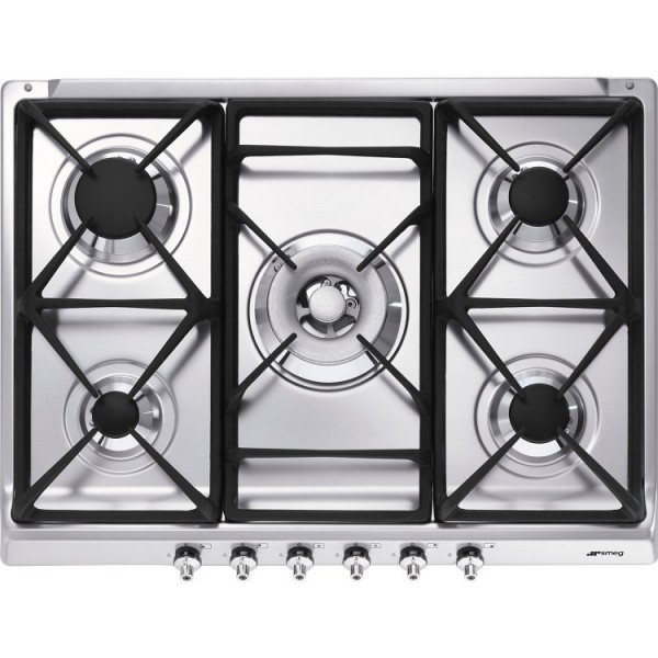 Smeg SE70SGH-5 5 Burner Gas Hob
