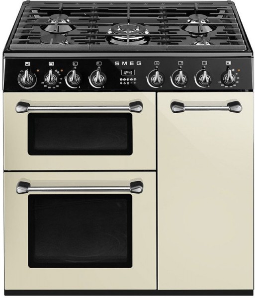 Smeg Burghley BU93P 90cm Dual Fuel Range Cooker