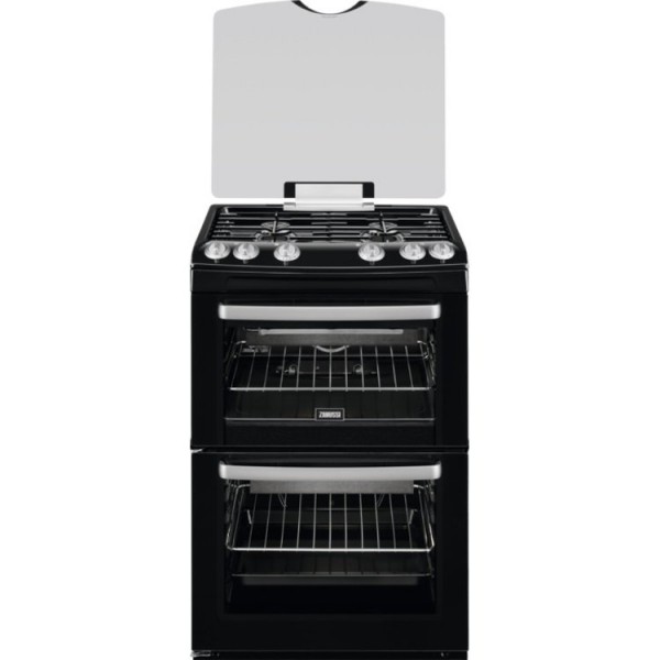 Zanussi ZCG55WGB Gas Cooker with Double Oven