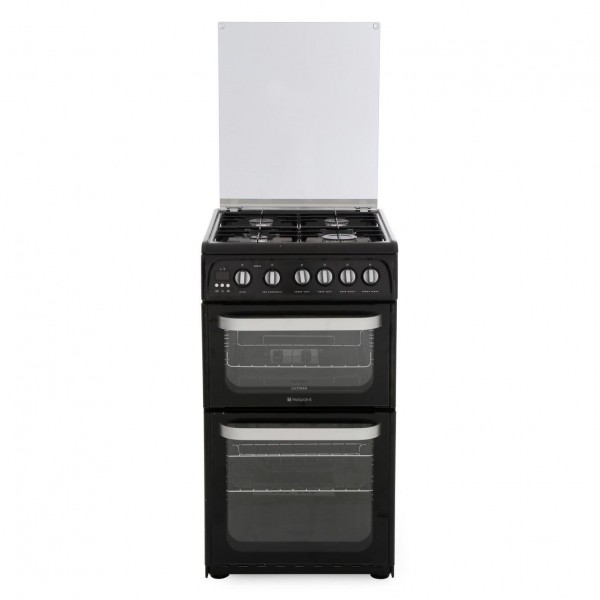 Hotpoint HUG52K Gas Cooker with Double Oven