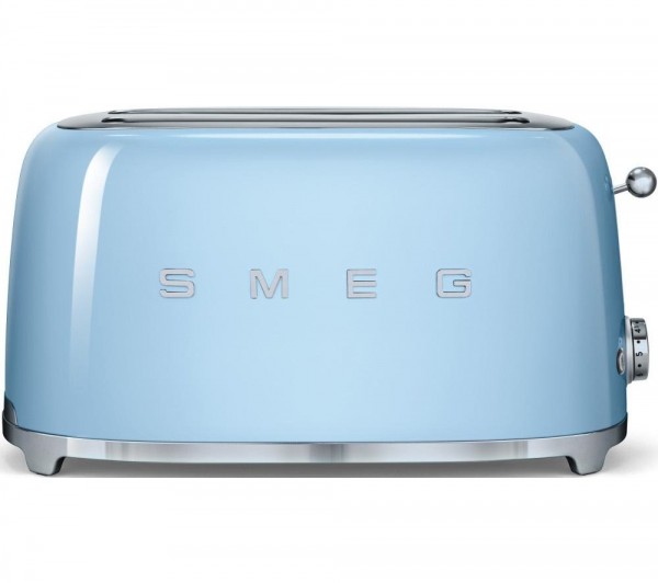 Smeg TSF02PBUK 50's Retro Style 4 Slice Toaster
