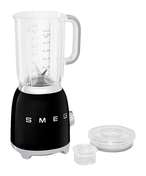 SMEG BLF01BLUK Black Retro Blender