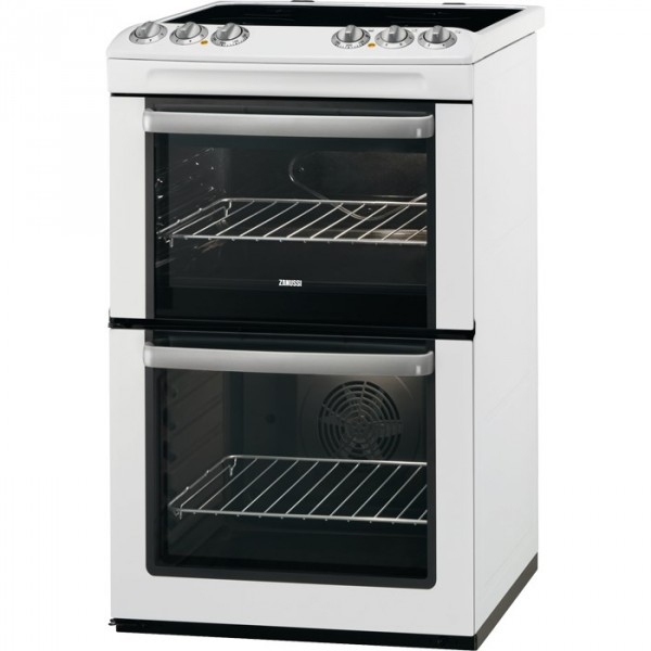 Zanussi ZCV554MW 55cm Electric Cooker