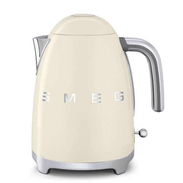 SMEG KLF01CRUK Retro Style Kettle In Cream
