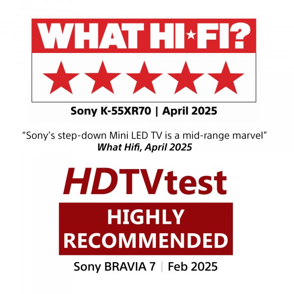 Sony K55XR70PU 55" 4K Neo QLED MINI LED TV - Free 5 Year Warranty*