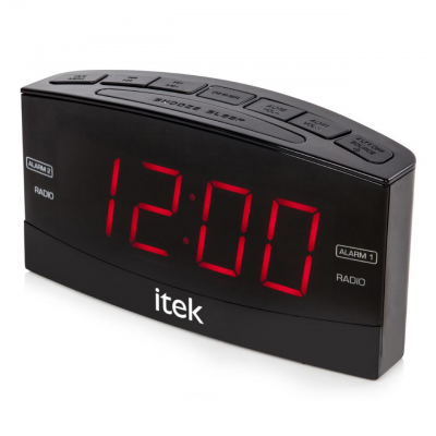 Itek I61007 alarm clock radio