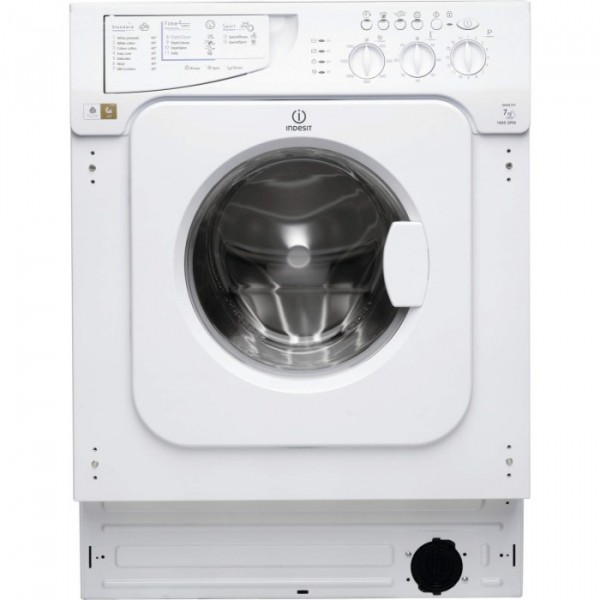 Indesit IWME147 1400 spin 7kg built in washing machine