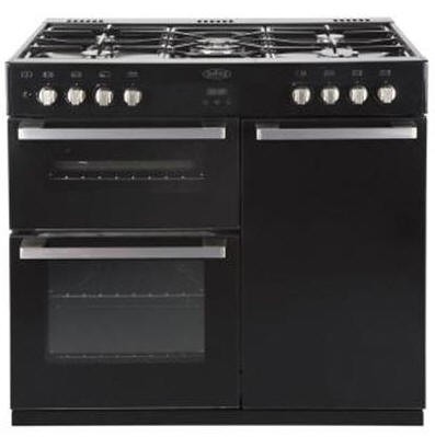 Belling DB490DFTBK black range cooker