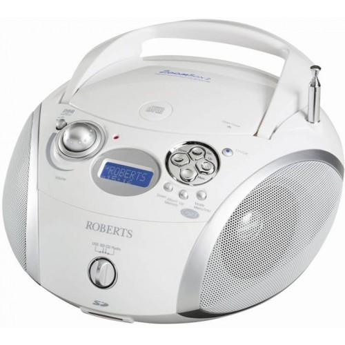 Roberts Radio Zoombox3 DAB+ FM CD player SD card USB player