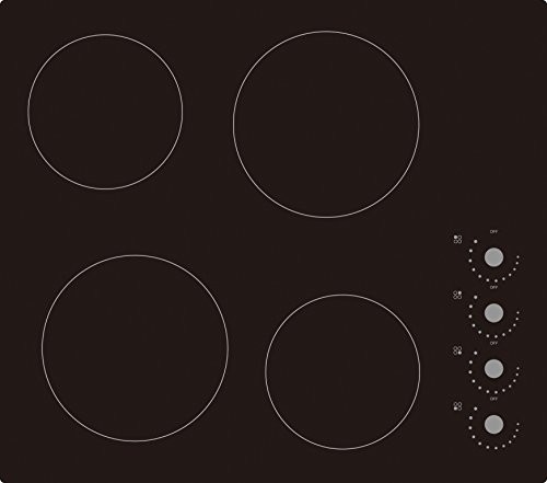 Statesman ECH60DC Ceramic Hob with Knobs