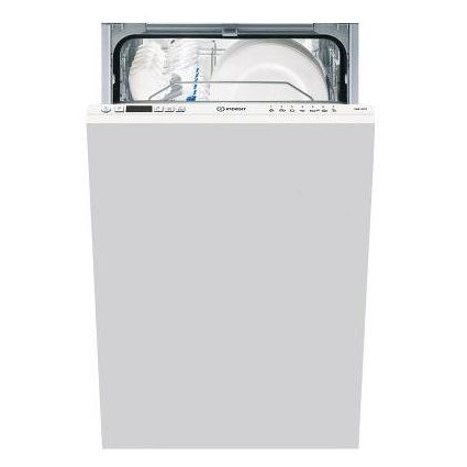 Indesit DISR14B1 45cm slimline built in dishwasher
