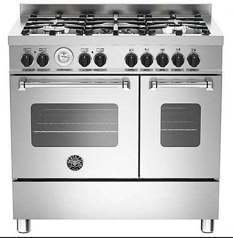 Bertazzoni MAS905MFEDXE steel range cooker