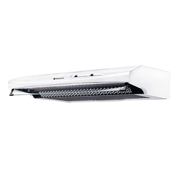 Hotpoint PSLCSE65FASW White visor cooker hood