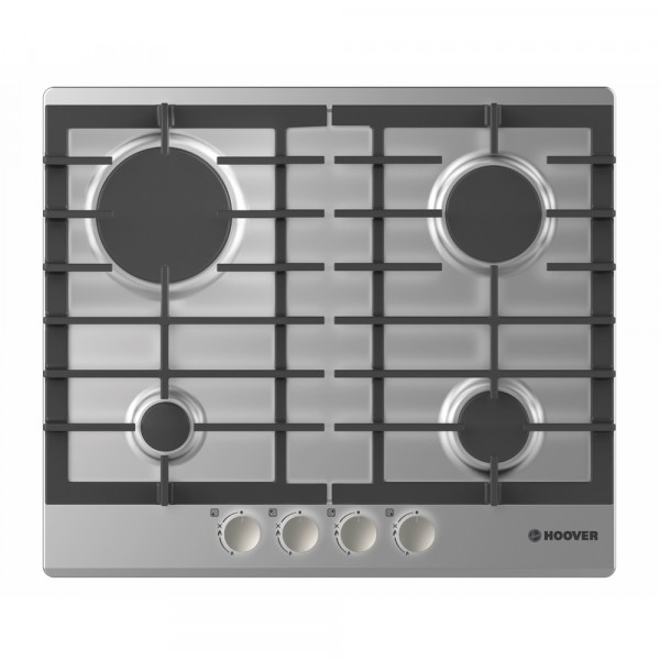 Hoover HGH64SCEX Gas hob with manual control knobs
