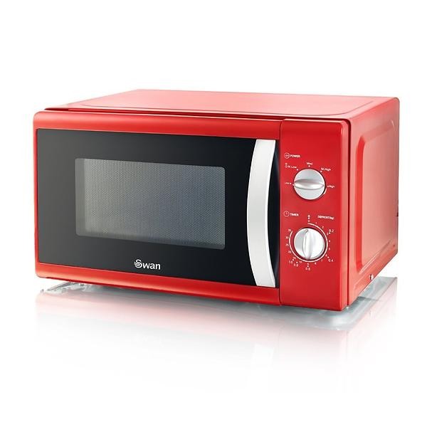 Swan SM40010REDN red microwave oven