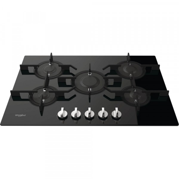 Whirlpool POW75D2NB Gas Hob