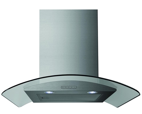 STATESMAN CGH60GS 60cm Curved Glass Cooker Hood