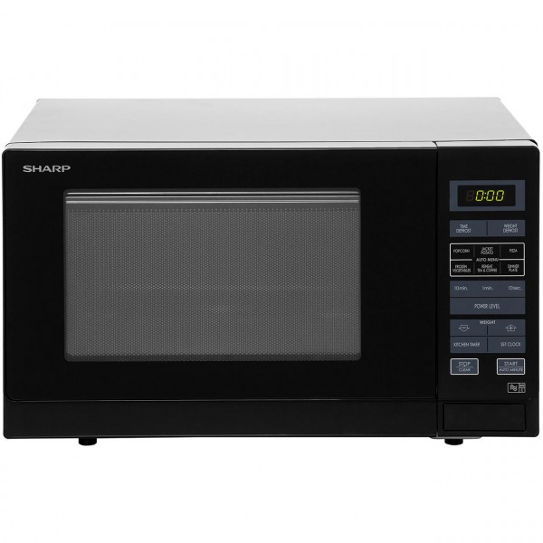 Sharp R372KM Black Microwave Oven