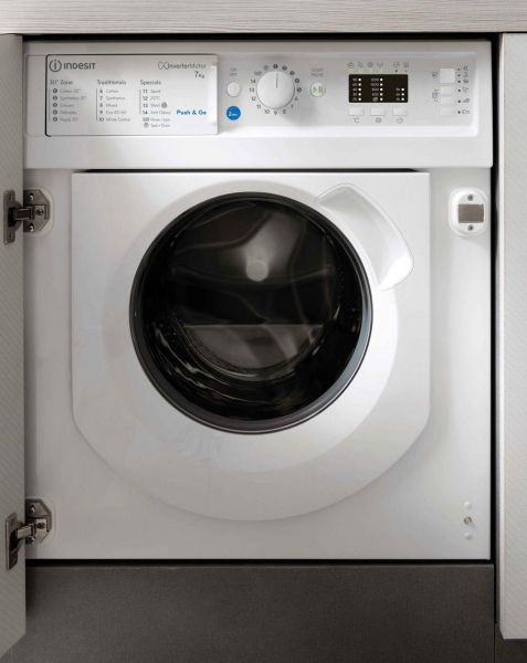 Indesit BIWMIL71252UKN Built-in 7kg Washing Machine