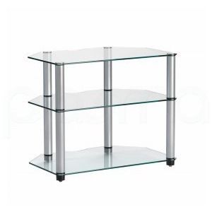 Alphason AD3/51LCD 600mm Clear glass stand
