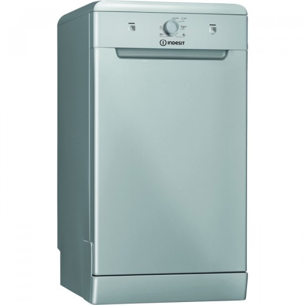 Indesit DSFE1B10SUKN Slimline Silver dishwasher