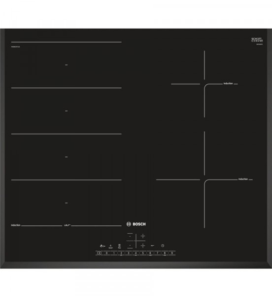 Bosch PXE651FC1E Induction Hob in Black