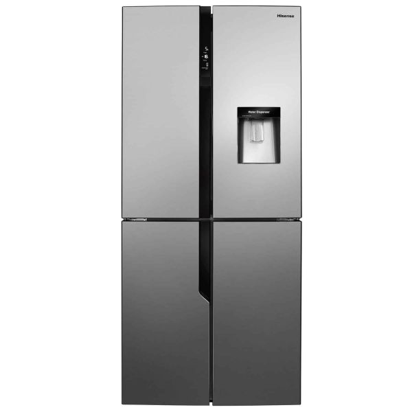 HISENSE RQ560N4WC1 AMERICAN STYLE FRIDGE FREEZER ICE/WATER SILVER