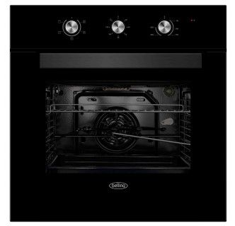 BELLING BI605F-BK SINGLE OVEN WITH LINERS BLACK