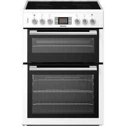 BLOMBERG HKN64W 60CM FREESTANDING DOUBLE OVEN CERAMIC WHITE