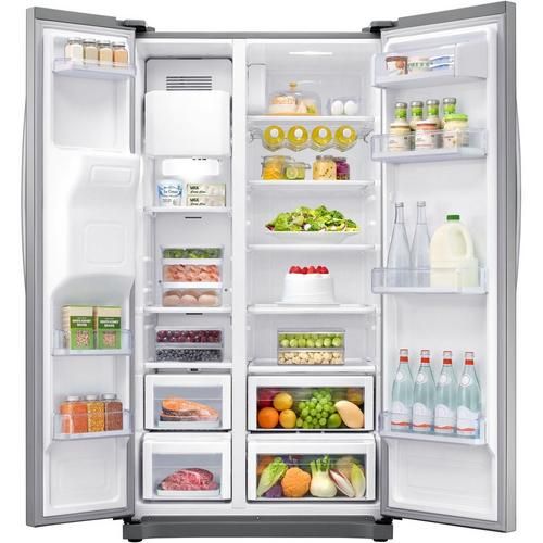 SAMSUNG RS50N3513SL AMERICAN FRIDGE FREEZER ICE/WATER A+