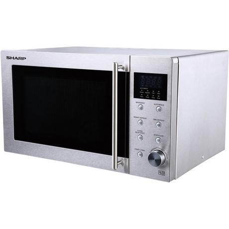 SHARP R28STM 800W 23 LITRE MICROWAVE STAINLESS STEEL