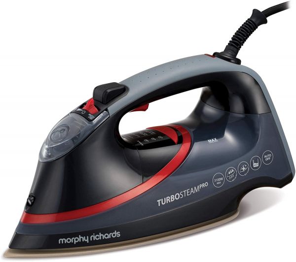 MORPHY RICHARDS 303125 STEAM IRON 3100W RED & BLACK