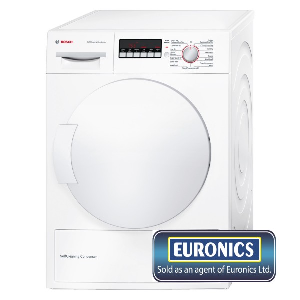 Bosch WTW83260GB 8kg Heat Pump Tumble Dryer