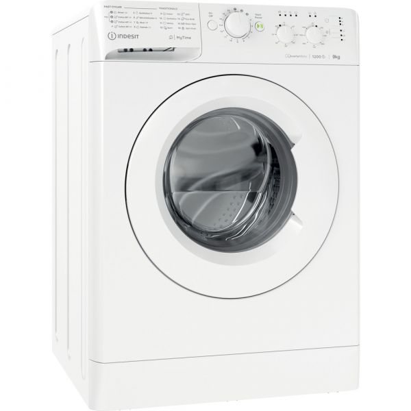 INDESIT MTWC91283W 9KG 1200 SPIN WASHING MACHINE