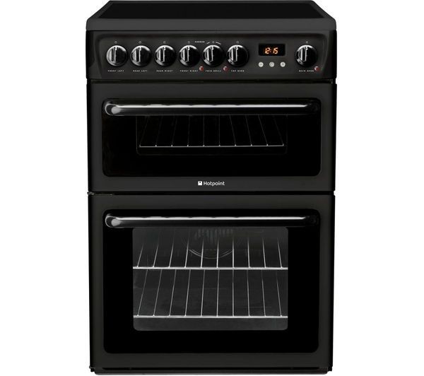 Hotpoint HAE60KS Cooker Double Oven Ceramic 60cm