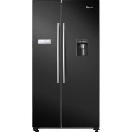 HISENSE RS741N4WB11 AMERICAN STYLE FRIDGE FREEZER BLACK