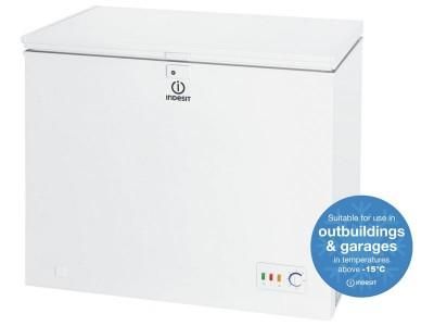 INDESIT OS1A200H2UK 200 LITRE CHEST FREEZER