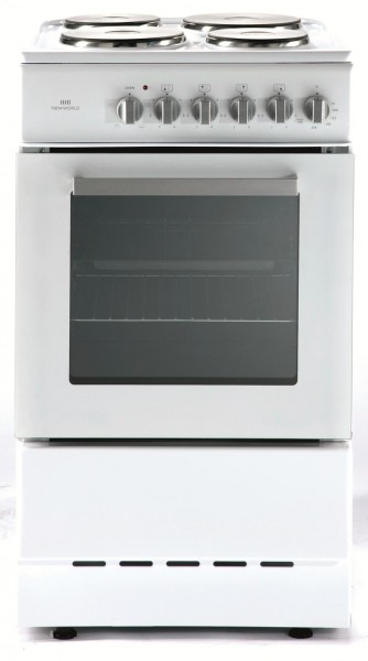 New World ES50SWH Cooker Single Cavity Solid 50cm