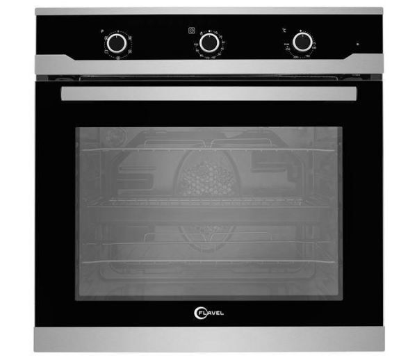 FLAVEL FLS62FX SINGLE MULTIFUNCTION OVEN STAINLESS STEEL