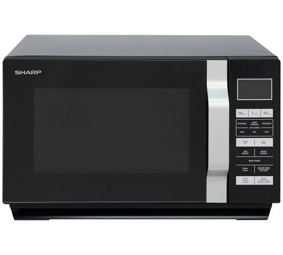 SHARP-R360KM 23 LITRE 900W MICROWAVE BLACK