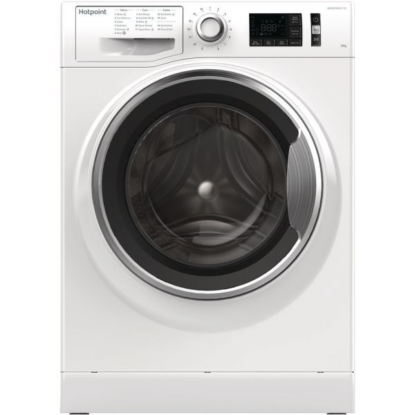 HOTPOINT NM111045WC 10KG 1400 SPIN A+++ WASHING MACHINE