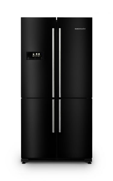 RANGEMASTER RSXS18BL-C AMERICAN FRIDGE FREEZER BLACK