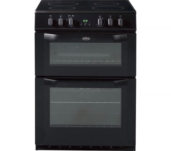 BELLING FSE60DOP-BK 60CM DOUBLE OVEN BLACK