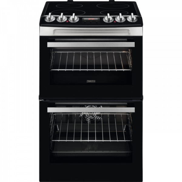 ZANUSSI ZCV46250XA 55CM CERAMIC COOKER STAINLESS STEEL