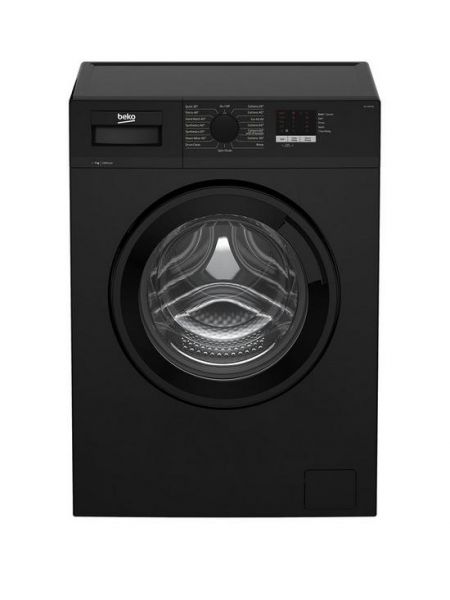 BEKO WTL74051B 7KG 1400 SPIN BLACK WASHING MACHINE A+++