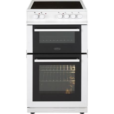 BELLING FS50EDOFCWH 50CM DOUBLE OVEN CERAMIC WHITE