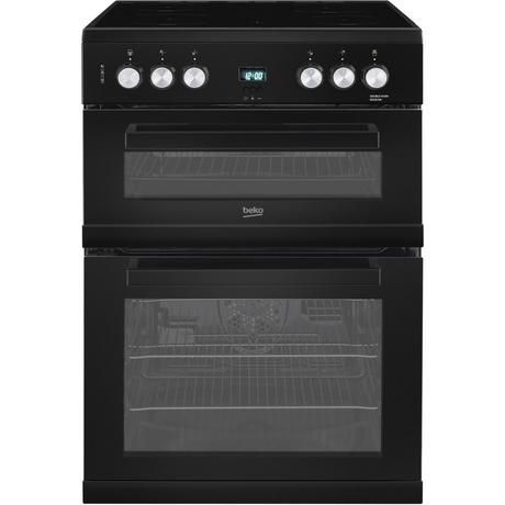 BEKO EDC633K 60CM DOUBLE OVEN CERAMIC BLACK
