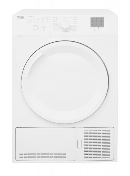 BEKO DTGCT7000W 7KG CONDENSER DRYER WHITE