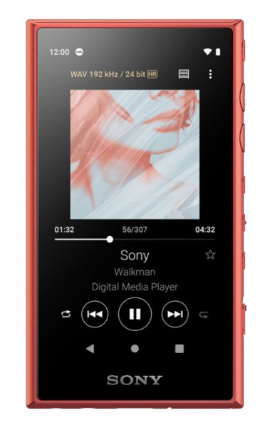 Sony NW-A105 A100 'A' Series Android Compatible Walkman®, High-Resolution Audio MP3 Player | Orange